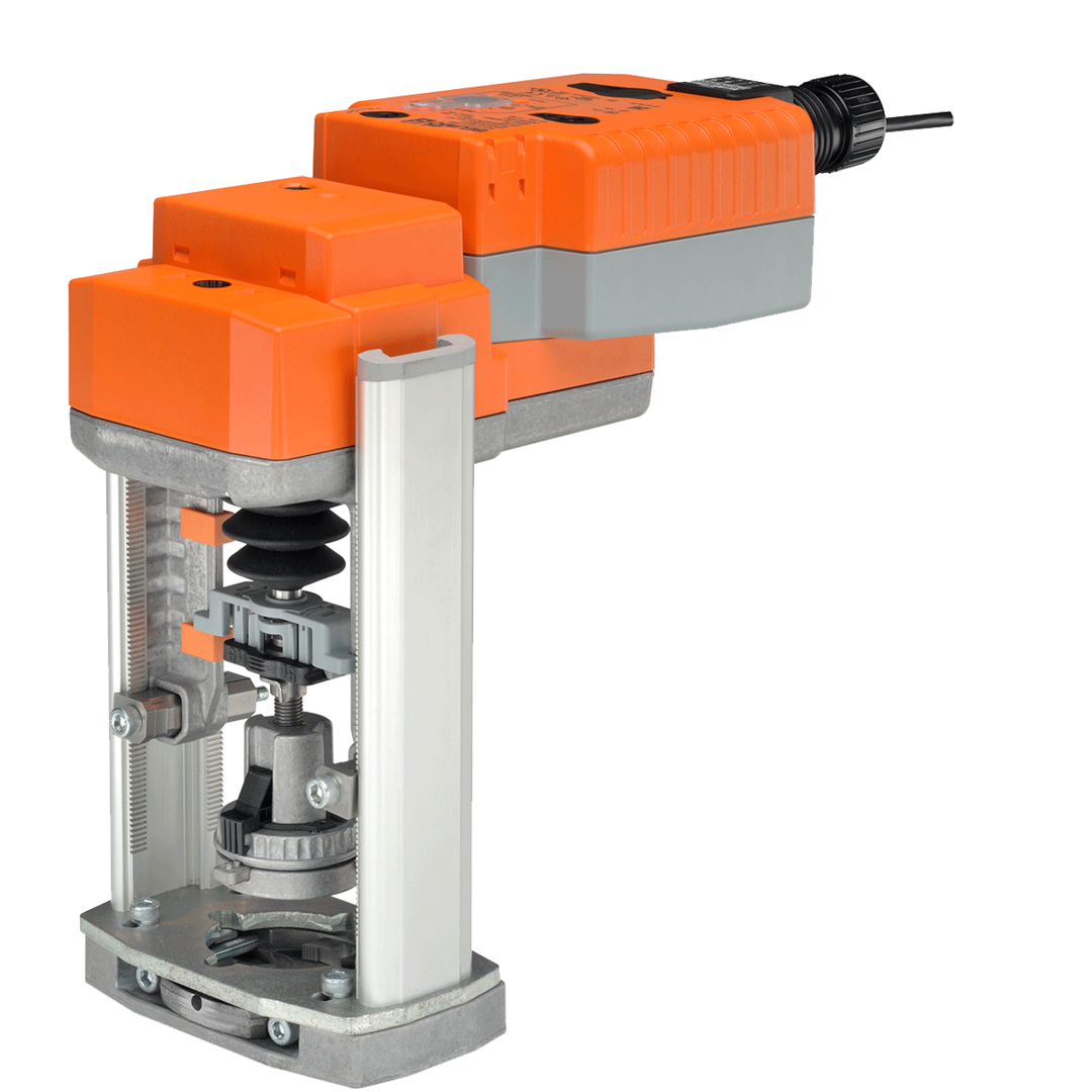 UGVL+LVKX24-MFT | Retrofit valve linkageFor Universal Globe Valve with LV and SV Series ActuatorsValve Actuator Electronic fail-safe AC/DC 24 V 2-10 V MFT/programmable